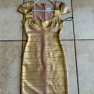 Herve Legere Bandage Dress